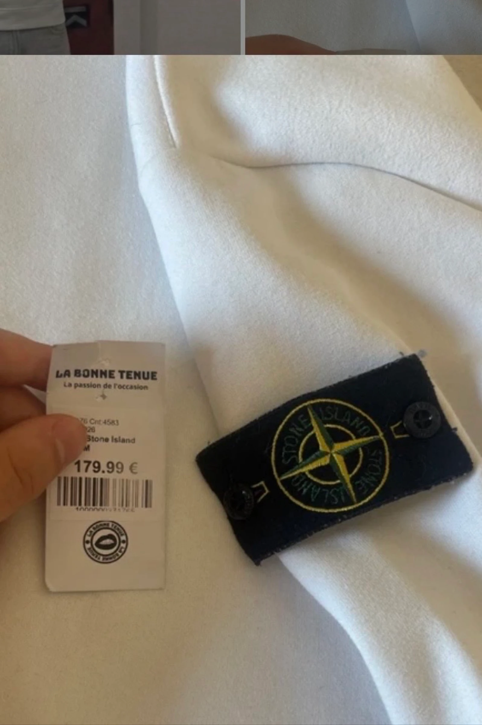 Suéter Stone Island branco tamanho M – photo 3